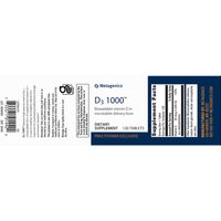 Metagenics D3 1000 120's